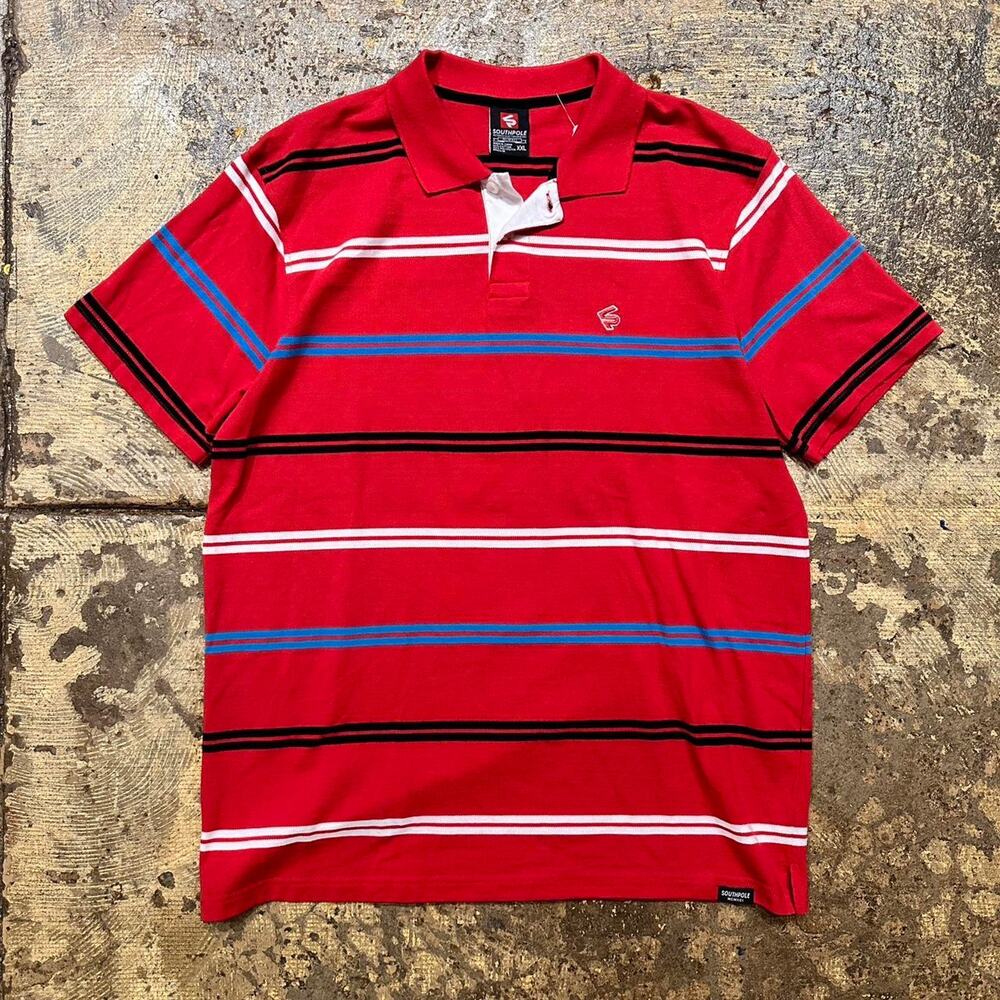 Southpole polo shirt mens multicolor